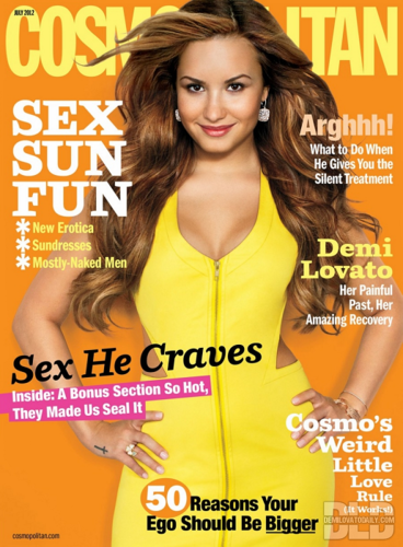  Demi - Magazine Scans - Cosmopolitan Magazine - July 2012