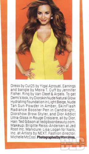  Demi - Magazine Scans - Cosmopolitan Magazine - July 2012