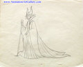 Disney Villains Production drawing-Maleficent  - disney photo