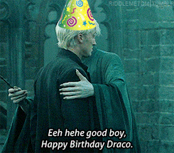 Draco Malfoy's Birthday (funny) - Harry Potter Photo (31053658) - Fanpop