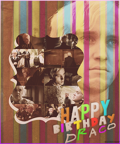  Draco Malfoy's birthday <3