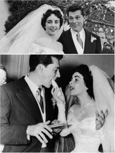 Elizabeth Taylor's 1st wedding