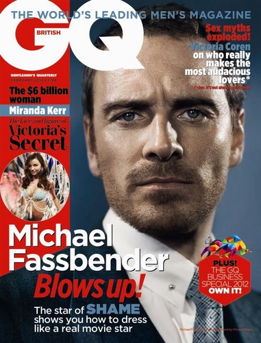  GQ British February 2012 magazine cover
