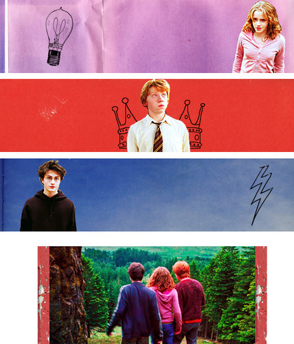  Harry , Ron & Hermione