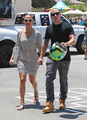 Jennifer Lopez And Family Seen At The Round Meadow Elementary School In Calabasas [3 June 2012] - jennifer-lopez photo
