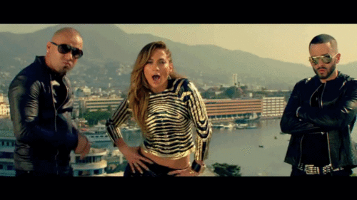 Jennifer Lopez in 'Follow The Leader' 音乐 video