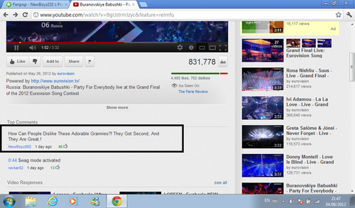 June. The month i get a top comment on youtube B|