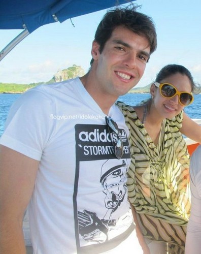  Kaka and his wife Hollyday in Brazil (Fernando de Noronha)