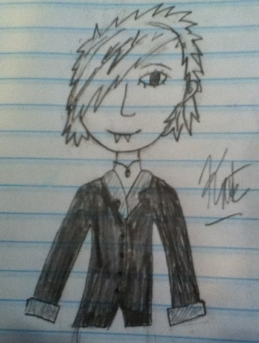 Kate's old, crappy drawing of Dmitry