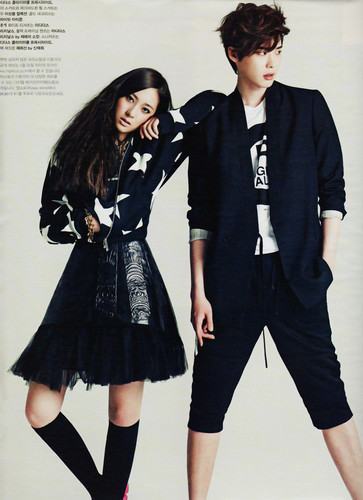 Krystal & Lee Jongsuk @ High Cut Magazine