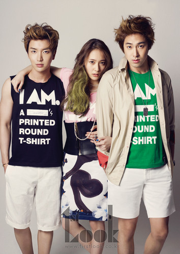 Leeteuk, Krystal & Yunho @ 1st Look Magazine