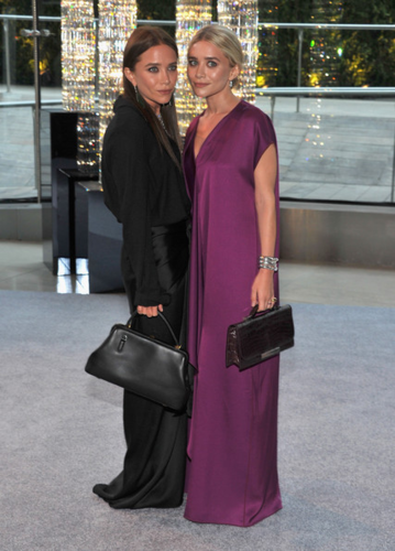 Mary-Kate & Ashley Olsen - 2012 CFDA Fashion Awards - Cocktails, June 04, 2012