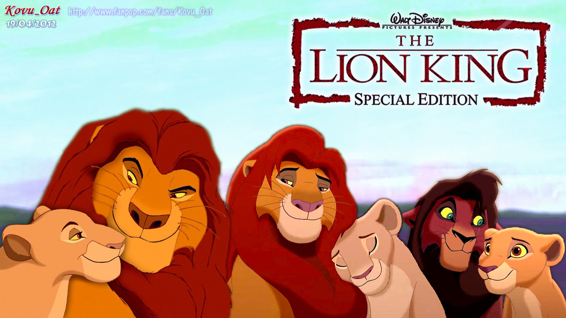 Mufasa Sarabi Simba Nala Kovu Kiara family gather together HD - Lion King  Couples Wallpaper (31035102) - Fanpop