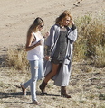 On location for a photoshoot in Malibu [6th June] - miley-cyrus photo