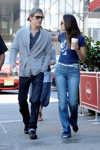  Paul Wesley and Torrey DeVitto