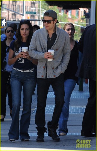 Paul and Torrey, take a stroll together on Friday  in New York City (June 1st, 2012)