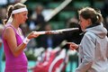 Petra Kvitova belly French Open - tennis photo