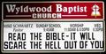 Ridiculous Church Signs - atheism photo