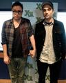 Rob Holds Hands With XFM Music Radio Host (London) - robert-pattinson photo