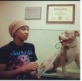 Roc and his dog. - mindless-behavior photo