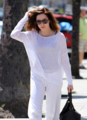 Rose - Hit the gym in all white in Studio City, Hollywood, 28 April, 2012 - rose-mcgowan photo