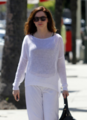 Rose - Hit the gym in all white in Studio City, Hollywood, 28 April, 2012 - rose-mcgowan photo