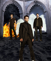 Sam, castiel, Dean - supernatural photo