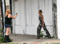 Shopping at the Trashy Diva with a friend in New Orleans [8th June] - miley-cyrus photo