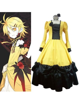  Vocaloid Rin Kagamine Yellow Cosplay Costume