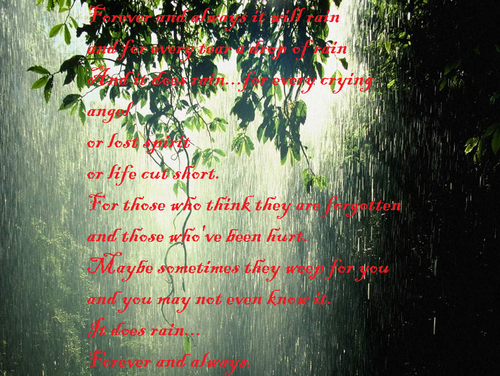  it does rain (final verse)