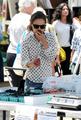  Shopping with her father at a Hollywood Farmers' Market, Los Angeles (June 10th 2012) - natalie-portman photo