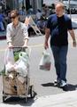  Shopping with her father at a Hollywood Farmers' Market, Los Angeles (June 10th 2012) - natalie-portman photo