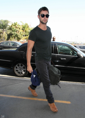  Chace - Arriving at LAX - June 08, 2012