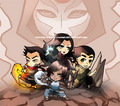 Chibi team avatar - avatar-the-legend-of-korra photo