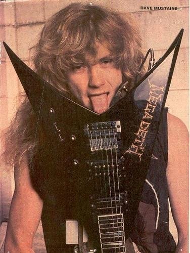dave mustaine 80s