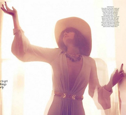  Florence Welch for Harper’s Bazaar UK July 2012