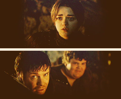 Gendry, Arya & Hot Pie