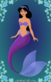 Jasmine Mermaid: Late Evening - disney-princess photo