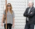 Jennifer Lawrence meets with 'Catching Fire’ director Francis Lawrence - the-hunger-games photo