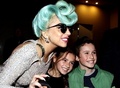 Lady Gaga with two cute little kids in Sydney - lady-gaga photo