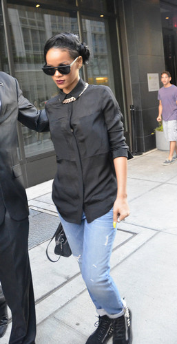 Leaving Her Hotel And At Da Silvano Restaurant In NYC [15 June 2012]