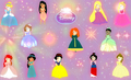 Little Disney Princess - disney-leading-ladies fan art
