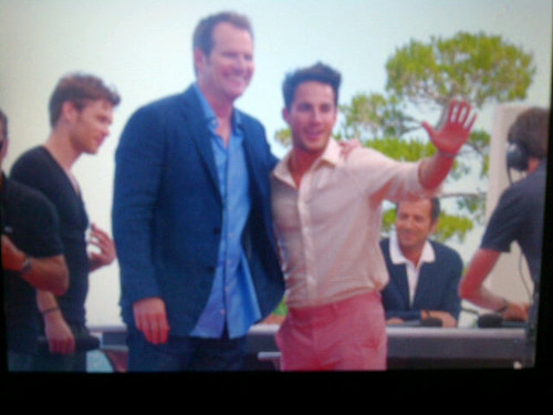  Michael Trevino and Joseph 摩根 at the 52nd Monte Carlo TV Festival