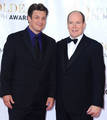 Nathan and the Prince of Monaco - castle photo