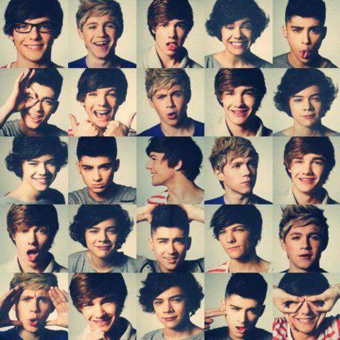  One Direction's cute facesc;