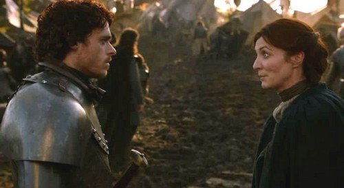 Robb and Catelyn