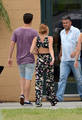 Visiting Liam on the set of "Empire State" in New Orleans [8th June] - miley-cyrus photo