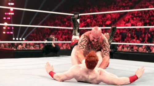 WWE Raw Sheamus vs Tensai