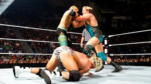 WWE Raw fatal 4 way match