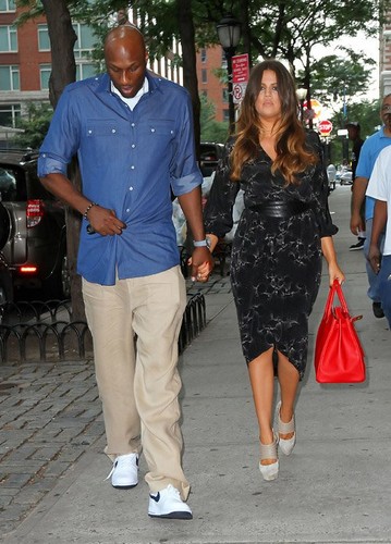  Khloe Kardashian and Lamar Odom attending the pallacanestro, basket star's daughter Destiny Odom's graduation